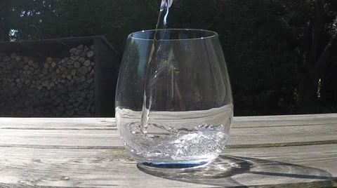 Filling a glass Stock Footage 51751781