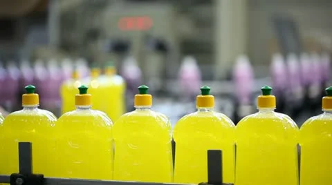 Filling line Stock Footage 24652668