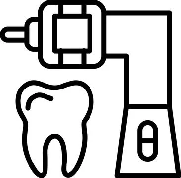 Filling Machine Line Icon Design Stock Illustration