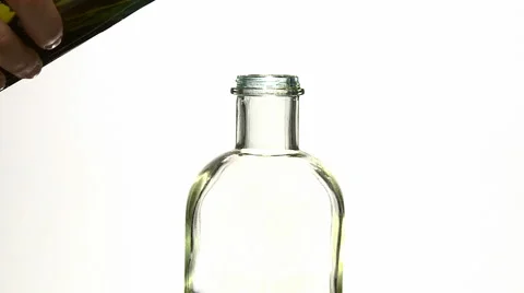 FILLING OIL BOTTLE Stock-Footage 981894