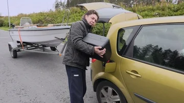 Filling Petrol Can Stock Footage 85613207