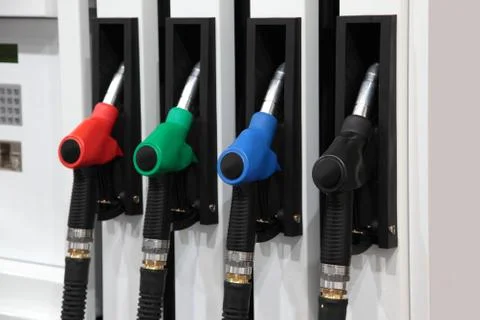 Filling station Stock Photos