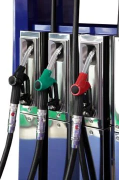Filling station Stock Photos