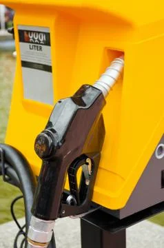 Filling station Stock Photos