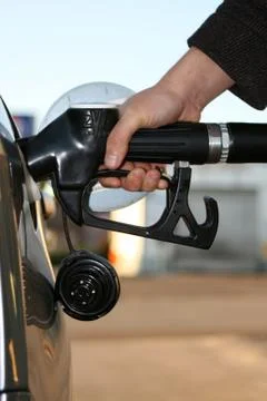 Filling the tank Stock Photos