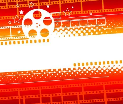 Film background Stock Illustration