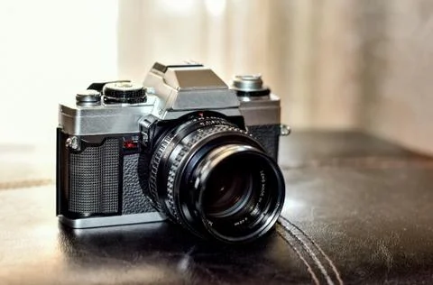 Film Camera from 80's Stock Photos