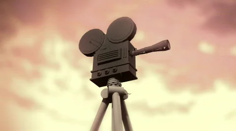 Film camera cgi Stock Footage 577013