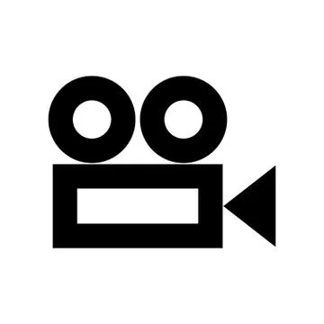 Film camera. Stock Illustration