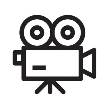 Film Camera 스톡 일러스트