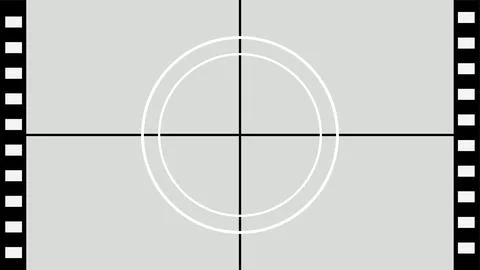 Film Countdown, Grey, cinematography count, Cinema Countdown frame, film st.. Illustrazione stock
