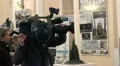 Film crew, journalists HD Footage
