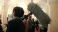 Film crew, journalists HD Footage