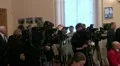 Film crew, journalists HD Footage