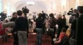 Film crew, journalists HD Footage