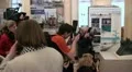 Film crew, journalists HD Footage