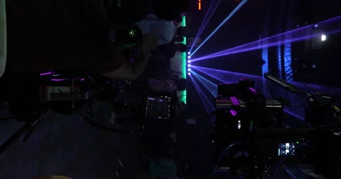 Film Crew in the Pub Vertical Stock Footage 217637348