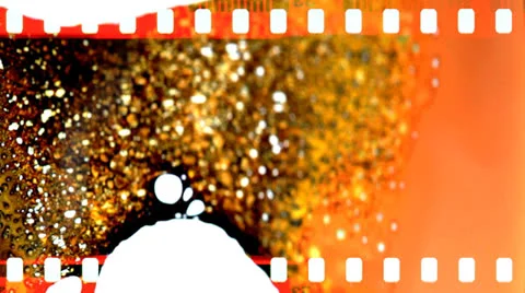 Film damage. 스톡 동영상 23852911