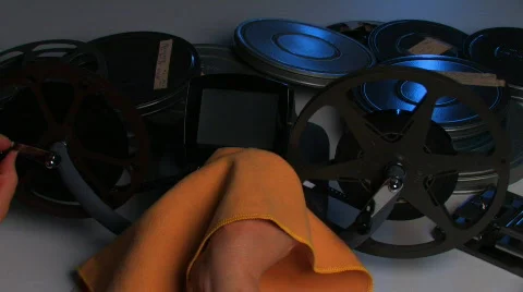 FILM EDITOR 3 Stock Footage
