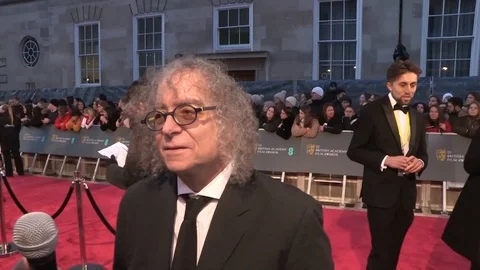 Film editor Hank Corwin attend 72nd BAFTAs - 2019 Stock Footage 103673480