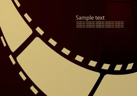 Film frame background Stock Illustration