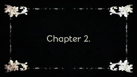 Film frame old chapter two Stock Illustration