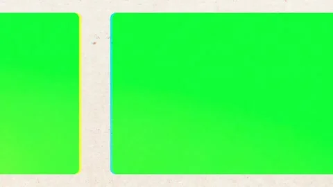 Film frame scrolls from right to left across paper Stock Footage 331768097