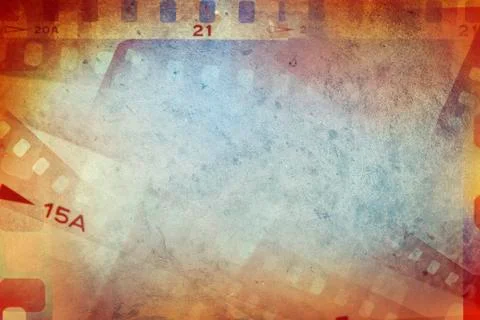 Film frames, copy space Stock Photos