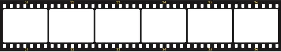 Film frames Stock Illustration