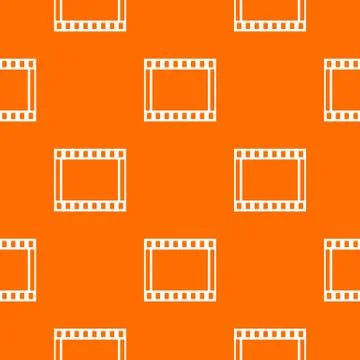 Film with frames movie pattern seamless Stock Illustration