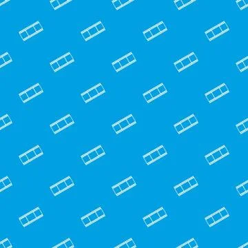 Film with frames pattern seamless blue 스톡 일러스트