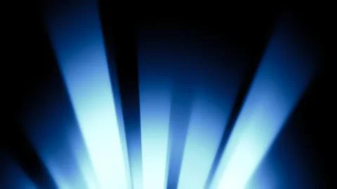 Film grain effect.Sun blue rays light isolated on black background for copy s Stock Illustration