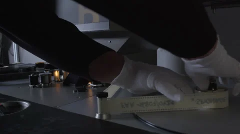 Film machine 스톡 동영상 25305099