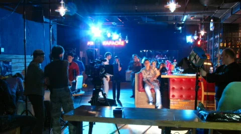 Film-making process Stockbeeldmateriaal 451969