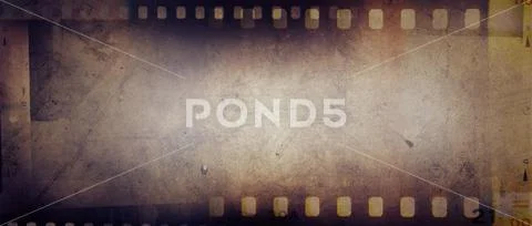 Film negative frames grunge background Stock Photos