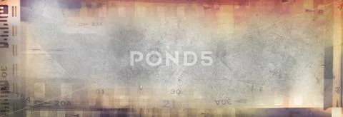Film negative frames on grunge background Stock Photos