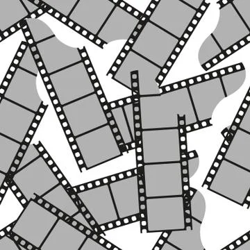 Film pattern Illustrazione stock