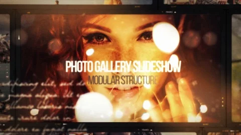 Film Photo Gallery Slideshow Stock After Effects