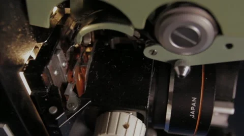 Film Projector Stock Footage 21427658