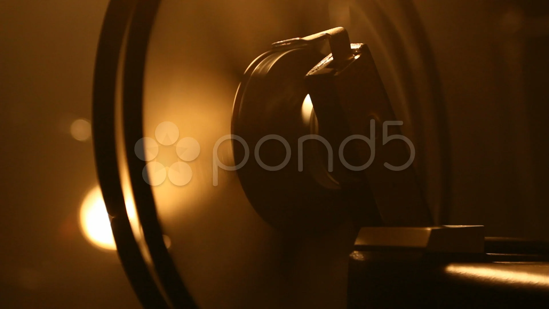 Close-up of a reel. Old 8mm film projector showing film at night in dark  room with blue light. Vintage retro objects, cinematograph concept Stock  Video Footage - Alamy