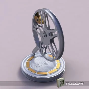 Film Roll 3D Model