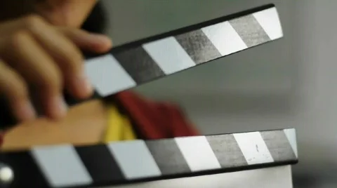 Film Slate Stock Footage