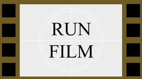 Film Strip Countdown Stock Footage 42896035