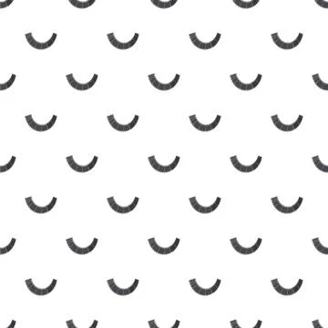 Film strip crescent arc pattern on white background イラスト素材