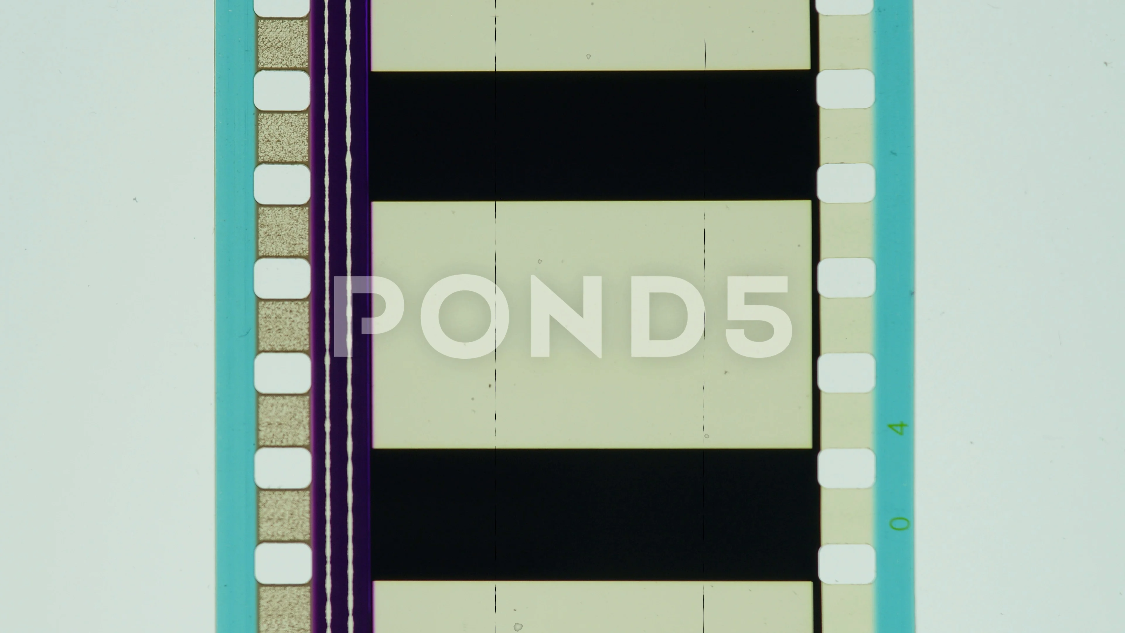Film strip filmstrip 35mm reel cinema ol, Stock Video