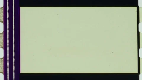 Film strip filmstrip 35mm reel cinema old vintage dirt dust edges scratches 4k Stock Footage
