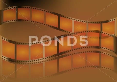 Film strip Stock Illustration