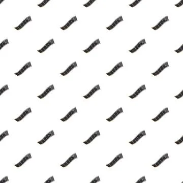 Film strip pattern creating a seamless background looping Illustrazione stock