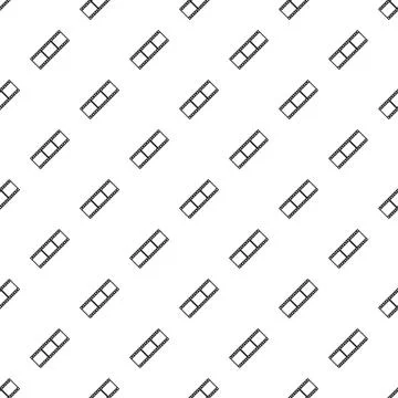 Film strip pattern, simple style Stock Illustration