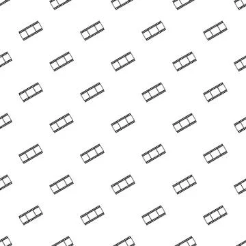 Film strip pattern, simple style イラスト素材